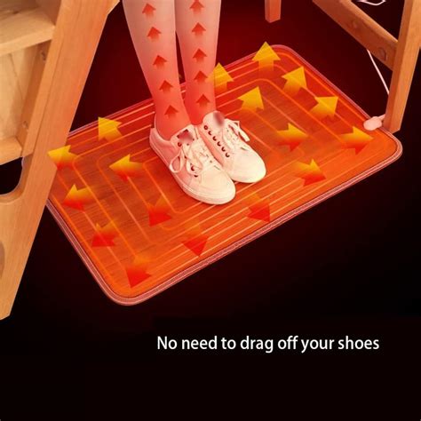 Review NNR Electric Blankets Heated Floor Mat for Foot, Foot Warmer ...