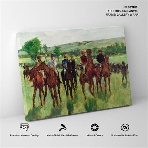The Riders Horse painting Painting & Wall Art Print by Edgar Degas ...