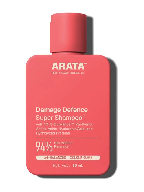 Arata Damage Defence Super Shampoo 50ml - Damaged Hair Shampoo
