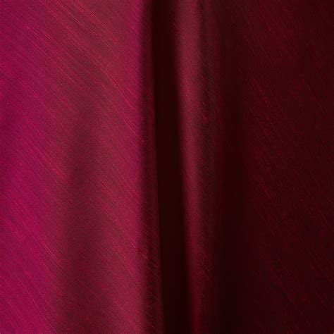 Purple Slub Silk Plain Fabric