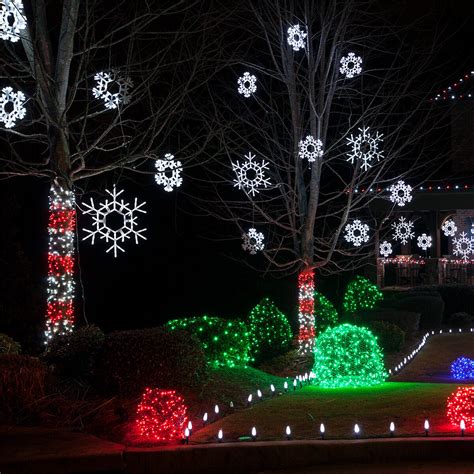 Outside Tree Decorating Ideas LED Christmas Lights 1m Christmas