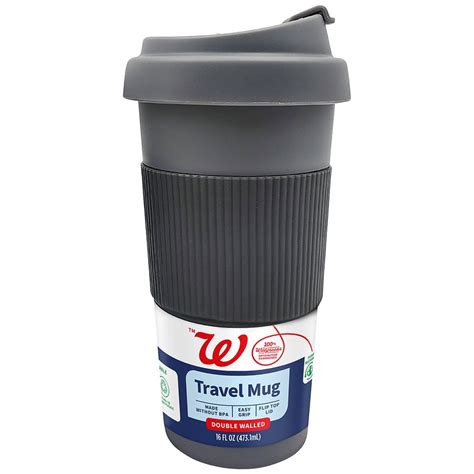 Walgreens Double Wall Travel Mug Assorted | Walgreens