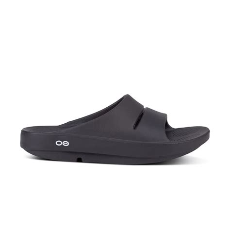 Oofos OOahh Slide Sandal Black