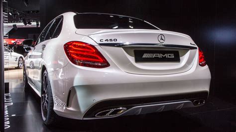 2016 Mercedes-Benz C450 AMG 4Matic: 2015 Detroit Auto Show Preview, Live Photos