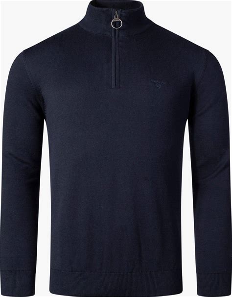 Barbour Cotton Half Zip Jumper • See best price