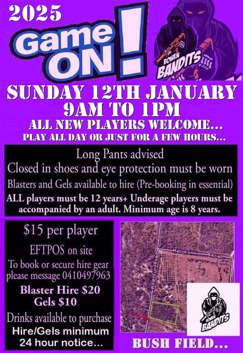 Bandits Open Game Game 1 for 2025, West Euri Road, Bowen, 12 January ...