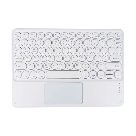 Bluetooth Keyboard,10-inch Wireless Bluetooth Keyboard with Touchpad ...