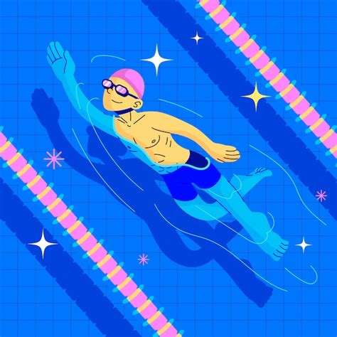 Swimming Drawing 的图像结果