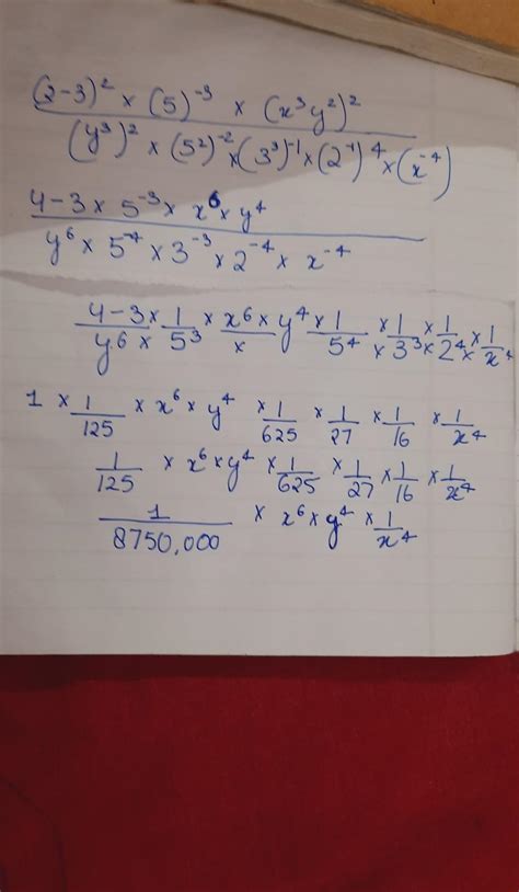 simplify and write the answer with positive exponents - Brainly.in