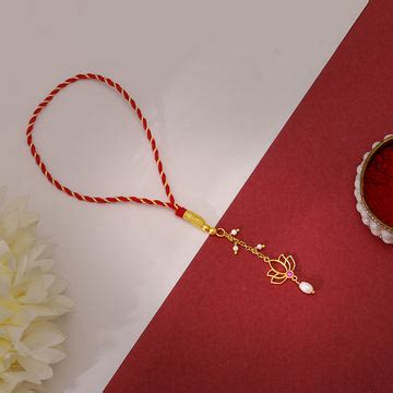 Buy Lumba Rakhi | Rakhi for Bhabhi Online – GIVA Jewellery