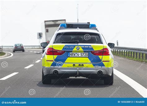 Police Car Rear With Lettering Editorial Image | CartoonDealer.com ...