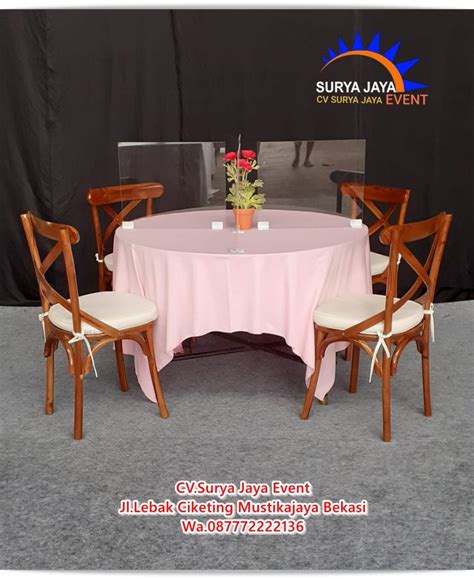 meja bulat bersekat acrylic Archives - Pusat Sewa Alat Dan Perlengkapan ...