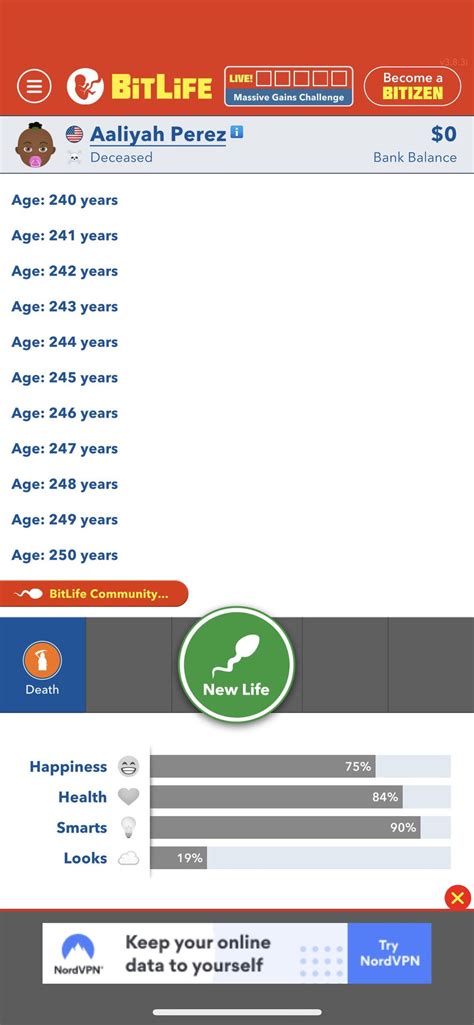 Bug : r/bitlife
