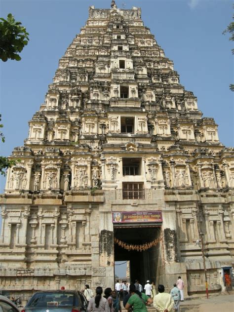 Inverted Temple Tower Image in Temple Wall Pinhole Camera Virupaksha ...