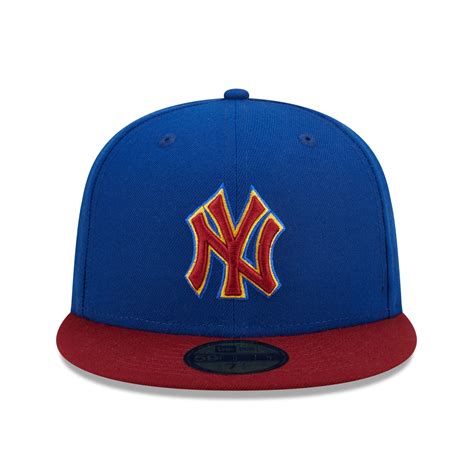 Men's New Era Royal/Red New York Yankees Logo | Ubuy India