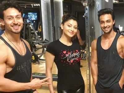 Tiger Shroff, Aayush Sharma and Urvashi Rautela are gym buddies; check ...