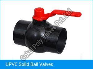 UPVC Solid Ball Valves Manufacturer Exporter Supplier from Ahmedabad India