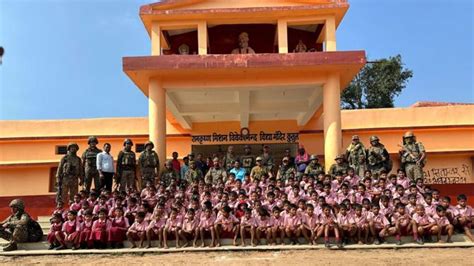 ITBP Sets Up Base In Naxal Stronghold - Rediff.com India News