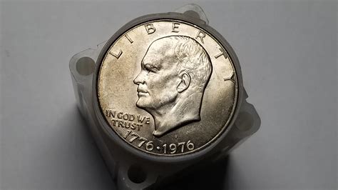 1976 D Eisenhower Dollar Original Uncirculated Roll 20 Coins | Property ...