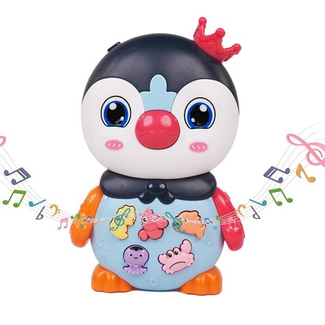 Buy Wembley Penguin Piano Toys for Kids with Flashing Light Sound ...