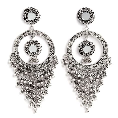 Shining Diva Fashion Oxidised Earring for Women Jewellery Set Latest ...