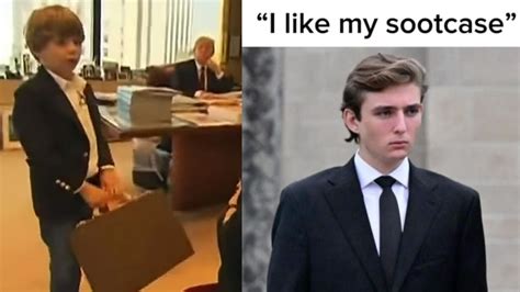 "I Like My Suitcase" Barron Trump | Know Your Meme