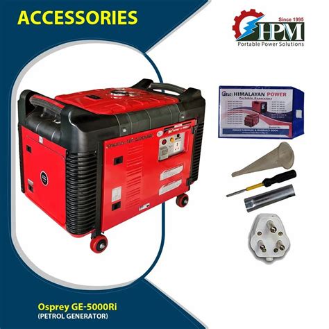 Honda Portable Generator - 5 KVA Petrol Generator, Model Osprey GE ...