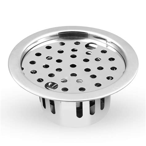 YTC Jali Round Lock with Anti Cockroach Trap Plain Stainless Steel 5 X ...
