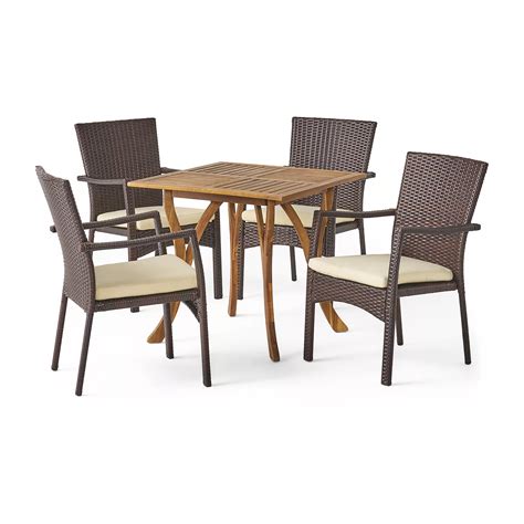 5-pc. Patio Dining Set, Color: Beige - JCPenney