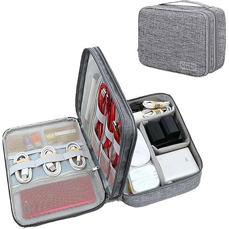 Anayo Electronics Accessories Organizer Bag Waterproof Travel Case ...