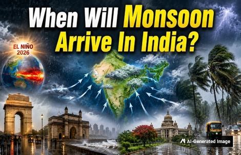 El Nino Danger! When Will Monsoon Arrive In India? Delhi, Mumbai To ...