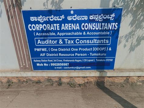 Corporate Arena Consultants in Csi Layout, Tumkur - Best Tax ...