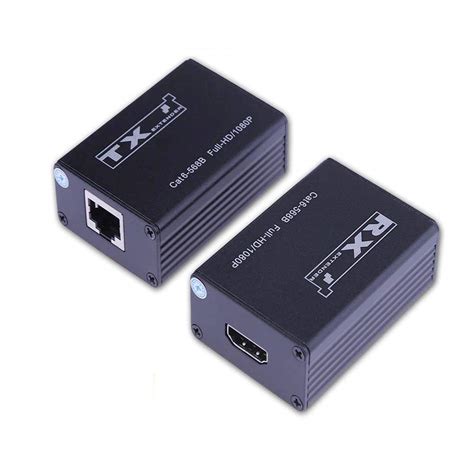 Amazon.in: Buy Tobo HDMI Extender by CAT 5E/CAT 6 RJ45 Ethernet 30m ...