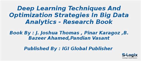 Good Research Books in Deep Learning Techniques And Optimization | S-Logix