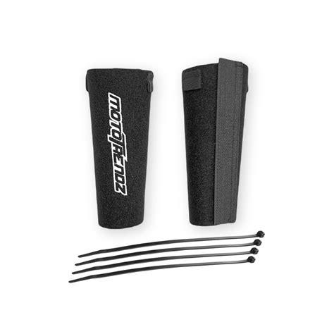 Mototrendz Fork Seal Covers – Universal Fit Neoprene Fork Protectors ...