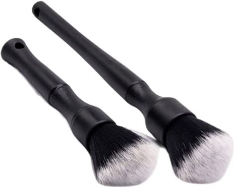 Auto Detailing Brush Set, 2 Pcs Car Detailing Brushes, Car Detail Cleaning Brushes, Car Dash ...