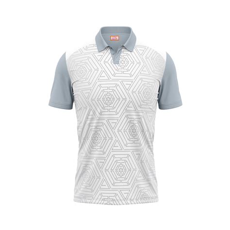 Polo Neck Printed Jersey Grey NP00226 – Next Print
