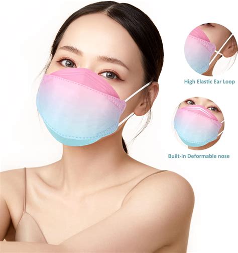 Buy SOOQOO KF94 Face Mask,Individually Wrapped KF94 Masks,50Pcs Online ...
