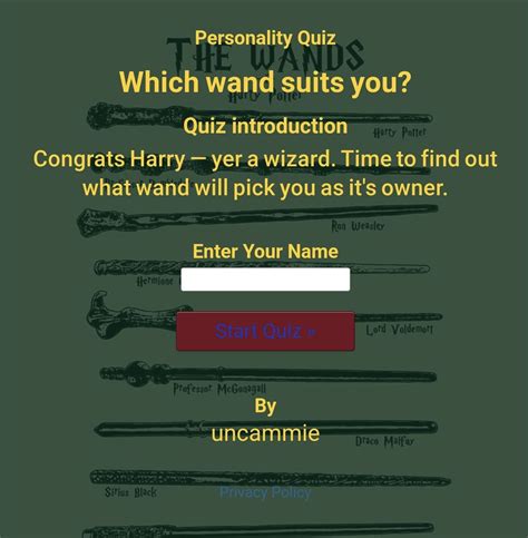 What wand suits you? — A Harry Potter quiz | Harry potter quiz, Harry ...