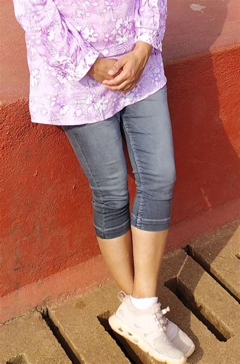 Buy MM-21 Women's Denim Skinny Fit Capri at Amazon.in