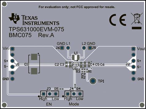 TPS631000EVM-075 Converter Evaluation Module - TI | Mouser