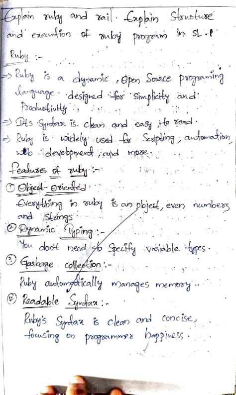 SBUCTUSE: Summary of Scripting Languages and Ruby on Rails Concepts ...