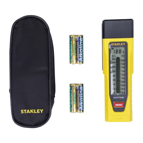 STANLEY 0-77-030 Moisture Meter for Measuring Masonry Moisture Ideal ...