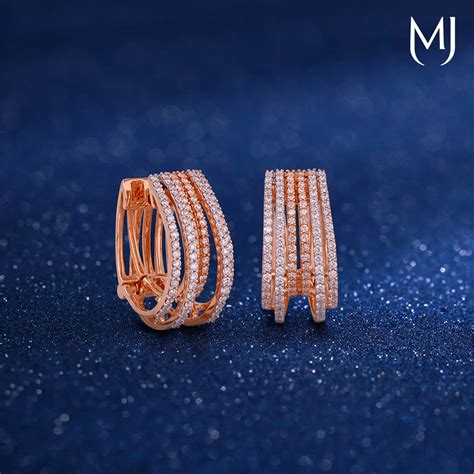 Diamond Earrings Designs | Buy Diamond Earrings Online India - Manubhai ...