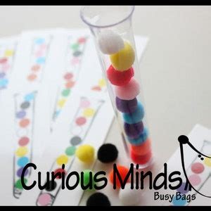 Buy PDF FILE - Tube Pattern Matching Preschool Busy Bags Online in ...