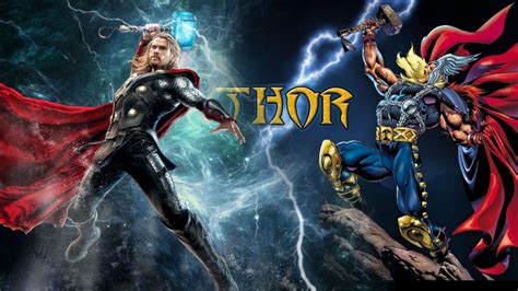 Thor in Norse Mythology vs Marvel: Who looks better?