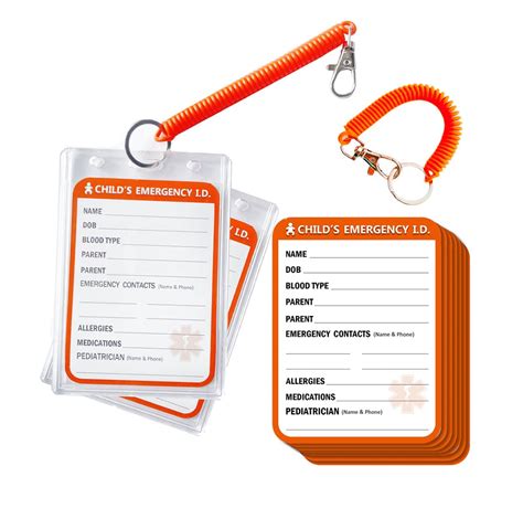 Emergency Contact Stickers Infant I.C.E. Emergency Stickers - 8 Pack ...