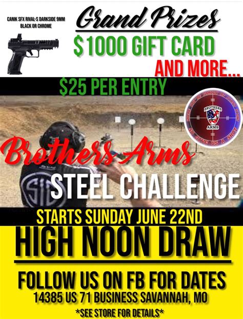 High Noon Draw Steel Challenge, 14385 U.S. 71 Business, Verona, 31 ...