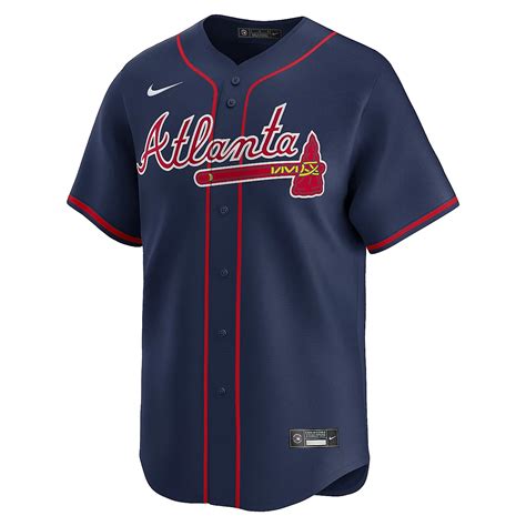 Nike Men's Atlanta Braves Alt1 Limited Jersey | Academy