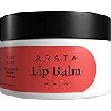 Buy Arata Natural Lip balm (10 gm) for dry, chapped lips with Intense ...